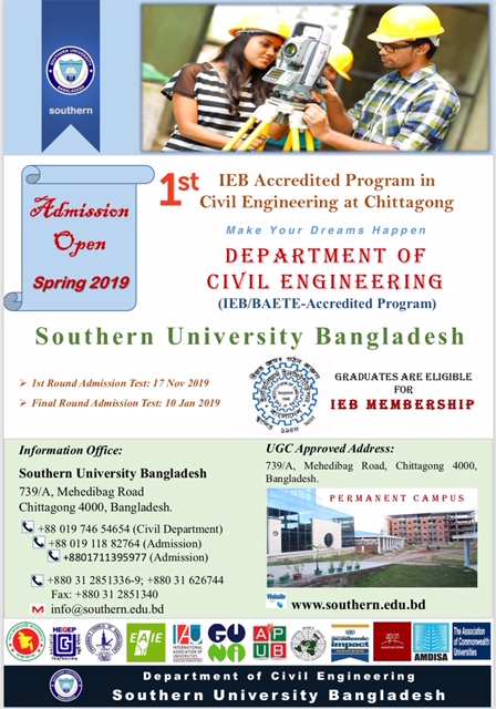 IEB Accredited Program in Civil Engineering